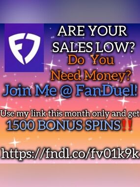 Are your sales low? Get 1500 BONUS SPINS FREE‼️